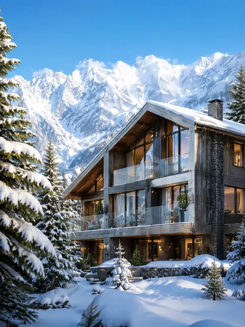 À la montagne